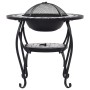 vidaXL Ceramic Mosaic Fire Pit Black and White 68 cm by vidaXL, Chimneys - Ref: Foro24-46725, Price: 89,43 €, Discount: %