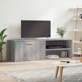 Sonoma gray engineered wood TV cabinet 120x34x37 cm by , TV Furniture - Ref: Foro24-833549, Price: 51,57 €, Discount: %