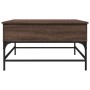 Mesa de centro madera de ingeniería marrón roble 80x80x45 cm de , Mesas de centro - Ref: Foro24-845405, Precio: 84,17 €, Desc...