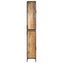 Mueble de baño hierro y madera maciza de mango 40x27x180 cm de , Tocadores de baño - Ref: Foro24-3217113, Precio: 228,74 €, D...