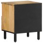 Solid mango wood bedside table 40x33x46 cm by , Nightstands - Ref: Foro24-356897, Price: 68,99 €, Discount: %