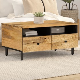 Mesa de centro de madera maciza mango 80x54x40 cm de , Mesas de centro - Ref: Foro24-356904, Precio: 155,99 €, Descuento: %