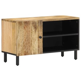 Mueble de TV madera maciza de mango 80x31x46 cm de , Muebles TV - Ref: Foro24-356906, Precio: 91,42 €, Descuento: %