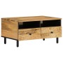 Solid mango wood coffee table 80x54x40 cm by , Coffee table - Ref: Foro24-356904, Price: 155,59 €, Discount: %