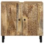 Bathroom sink cabinet solid mango wood 62x33x58 cm by , bathroom vanities - Ref: Foro24-356910, Price: 164,99 €, Discount: %