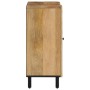 Solid mango wood auxiliary cabinet 90x33x75 cm by , Sideboards - Ref: Foro24-356919, Price: 178,16 €, Discount: %