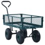 Carrito de mano de jardín verde 250 kg de vidaXL, Carretillas de carga - Ref: Foro24-145509, Precio: 119,09 €, Descuento: %