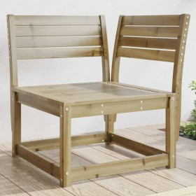 Garden corner sofa impregnated pine wood 73x73x78 cm by , Outdoor sofas - Ref: Foro24-844668, Price: 70,99 €, Discount: %