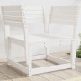 Wooden garden chair solid white pine wood by , Outdoor sofas - Ref: Foro24-844675, Price: 92,73 €, Discount: %