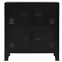 Baúl de almacenaje industrial acero negro 75x40x80 cm de vidaXL, Baúles de almacenamiento - Ref: Foro24-145358, Precio: 152,2...