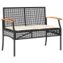 5-piece garden furniture set with black synthetic rattan cushions by , Garden sets - Ref: Foro24-3213568, Price: 451,96 €, Di...