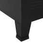 Industrial storage trunk black steel 75x40x80 cm by vidaXL, Storage trunks - Ref: Foro24-145358, Price: 152,23 €, Discount: %