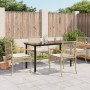 5-piece garden dining set with beige synthetic rattan cushions by , Garden sets - Ref: Foro24-3213633, Price: 364,50 €, Disco...