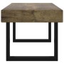 MDF and iron coffee table dark brown and black 90x45x40 cm by vidaXL, Coffee table - Ref: Foro24-286100, Price: 77,99 €, Disc...