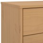 Mesita de noche OLDEN madera maciza de pino marrón de , Cajoneras - Ref: Foro24-358588, Precio: 97,77 €, Descuento: %