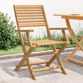 Klappbare Gartenstühle 4 Stück Akazienholz 54,5 x 61,5 x 86,5 cm von , Gartenstühle - Ref: Foro24-365738, Preis: 168,99 €, Ra...