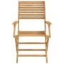 Folding garden chairs 4 pcs acacia wood 54.5x61.5x86.5cm by , Garden chairs - Ref: Foro24-365738, Price: 167,11 €, Discount: %