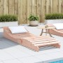 Douglas solid wood lounger 205x60x31.5 cm by , Loungers - Ref: Foro24-832578, Price: 104,14 €, Discount: %