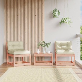 Garden sofas with cushions 2 pcs solid wood Douglas fir by , Outdoor sofas - Ref: Foro24-844707, Price: 131,99 €, Discount: %