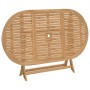 Mesa de jardín plegable madera maciza de acacia 160x85x75 cm de , Mesas de jardín - Ref: Foro24-365746, Precio: 131,16 €, Des...