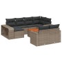 11-piece garden sofa set and gray synthetic rattan cushions by , Modular outdoor sofas - Ref: Foro24-3261310, Price: 659,56 €...