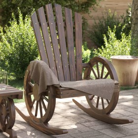 Adirondack Garden Rocking Chair Solid Fir Wood by , Garden chairs - Ref: Foro24-365094, Price: 163,56 €, Discount: %