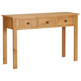 Solid oak wood dresser 110x40x75 cm by , Side tables - Ref: Foro24-327437, Price: 212,27 €, Discount: %