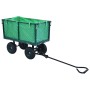 Carrito de mano de jardín verde 350 kg de vidaXL, Carretillas de carga - Ref: Foro24-145510, Precio: 138,59 €, Descuento: %