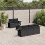 6-piece garden sofa set and black synthetic rattan cushions by , Garden sets - Ref: Foro24-3219894, Price: 438,76 €, Discount: %