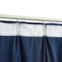 Blackout curtain with hooks dark blue velvet 290x245 cm by vidaXL, Curtains and curtains - Ref: Foro24-134535, Price: 43,97 €...