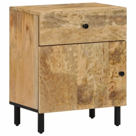 Solid mango wood bedside table 50x33x60 cm by , Nightstands - Ref: Foro24-356899, Price: 92,99 €, Discount: %