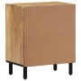 Solid mango wood bedside table 50x33x60 cm by , Nightstands - Ref: Foro24-356899, Price: 92,99 €, Discount: %