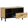 TV-Schrank aus massivem Mangoholz, 80 x 33 x 46 cm von , TV-Möbel - Ref: Foro24-356908, Preis: 97,99 €, Rabatt: %