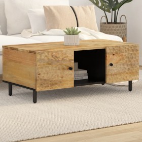 Solid mango wood coffee table 100x54x40 cm by , Coffee table - Ref: Foro24-356903, Price: 158,35 €, Discount: %