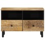 Mueble de TV madera maciza de mango 70x33x46 cm de , Muebles TV - Ref: Foro24-356892, Precio: 105,00 €, Descuento: %