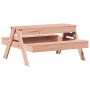 Mesa de pícnic con arenero de niños madera maciza Douglas de , Mesas de jardín - Ref: Foro24-832595, Precio: 89,99 €, Descuen...