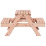 Mesa de pícnic con arenero de niños madera maciza Douglas de , Mesas de jardín - Ref: Foro24-832595, Precio: 89,99 €, Descuen...