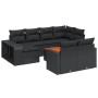 11-piece garden sofa set and black synthetic rattan cushions by , Garden sets - Ref: Foro24-3228915, Price: 591,16 €, Discoun...