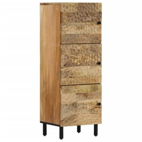 Aparador alto madera maciza de mango 40x33x110 cm de , Aparadores - Ref: Foro24-356920, Precio: 214,00 €, Descuento: %