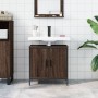 Armario lavabo baño madera ingeniería roble marrón 60x30x60 cm de , Tocadores - Ref: Foro24-842450, Precio: 58,02 €, Descuent...