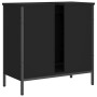 Black engineered wood bathroom sink cabinet 60x30x60 cm by , Dressing tables - Ref: Foro24-842446, Price: 56,75 €, Discount: %