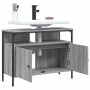 Sonoma gray engineered wood bathroom sink cabinet 80x30x60 cm by , Dressing tables - Ref: Foro24-842444, Price: 68,33 €, Disc...