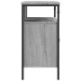 Sonoma gray engineered wood bathroom sink cabinet 80x30x60 cm by , Dressing tables - Ref: Foro24-842444, Price: 68,33 €, Disc...