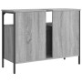 Armario lavabo baño madera ingeniería gris Sonoma 80x30x60 cm de , Tocadores - Ref: Foro24-842444, Precio: 68,33 €, Descuento: %