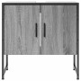 Sonoma gray engineered wood bathroom sink cabinet 60x33x60 cm by , Dressing tables - Ref: Foro24-842459, Price: 53,62 €, Disc...