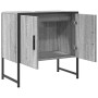 Sonoma gray engineered wood bathroom sink cabinet 60x33x60 cm by , Dressing tables - Ref: Foro24-842459, Price: 53,62 €, Disc...