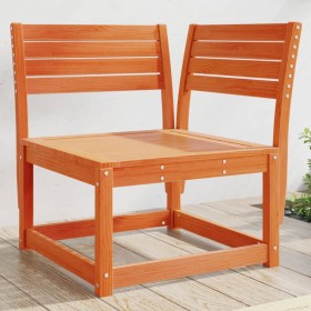 Garden corner sofa solid pine wood wax brown 73x73x78cm by , Outdoor sofas - Ref: Foro24-844666, Price: 78,99 €, Discount: %