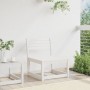 Solid white pine wood garden sofa by , Outdoor sofas - Ref: Foro24-844670, Price: 63,00 €, Discount: %