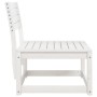 Solid white pine wood garden sofa by , Outdoor sofas - Ref: Foro24-844670, Price: 63,00 €, Discount: %