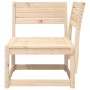 Garden corner sofa solid pine wood 73x73x78 cm by , Outdoor sofas - Ref: Foro24-844664, Price: 59,68 €, Discount: %